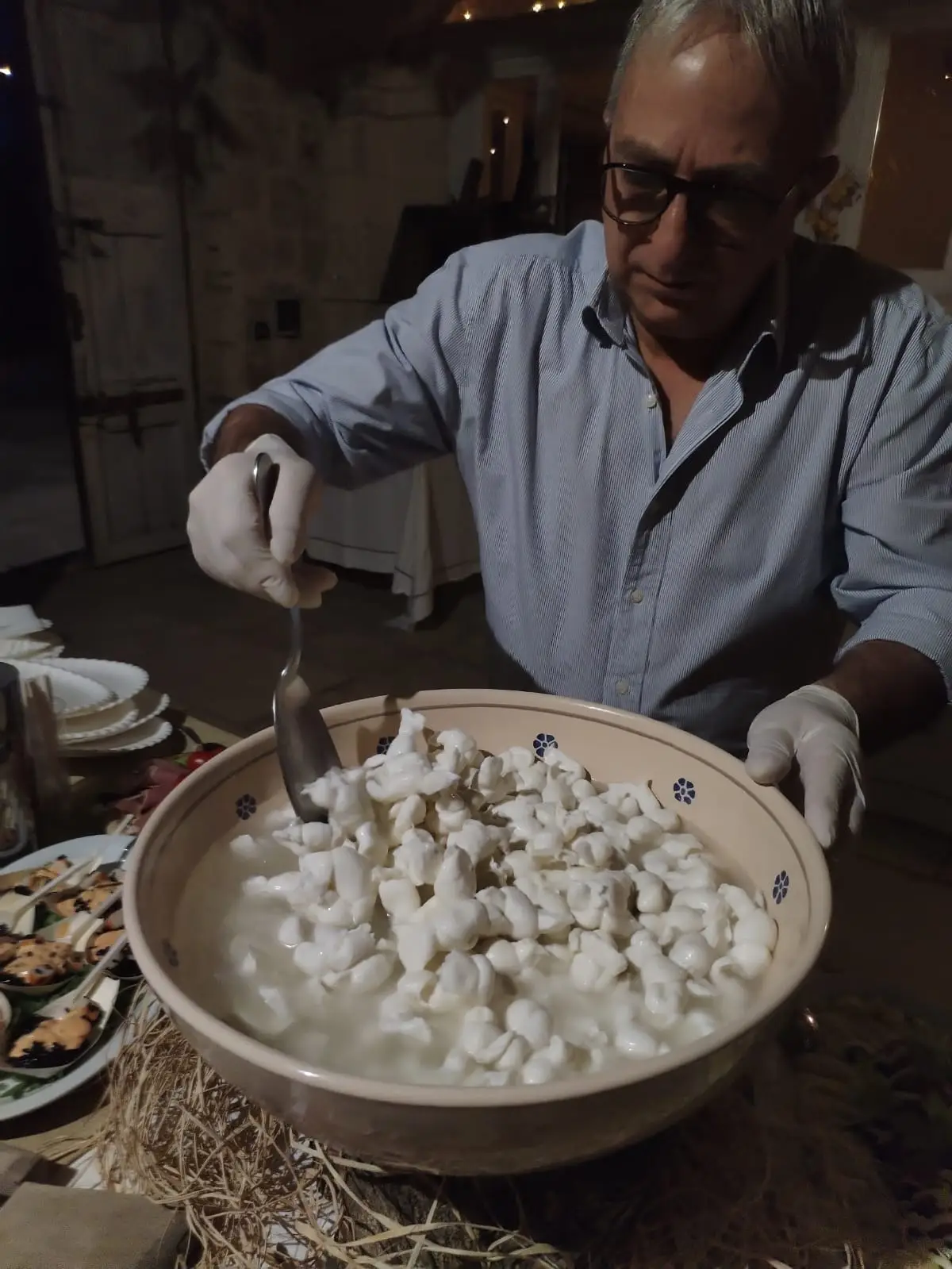 Piatto di cucina pugliese servito a Corato